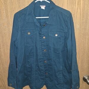 American Sweetheart Teal Jacket